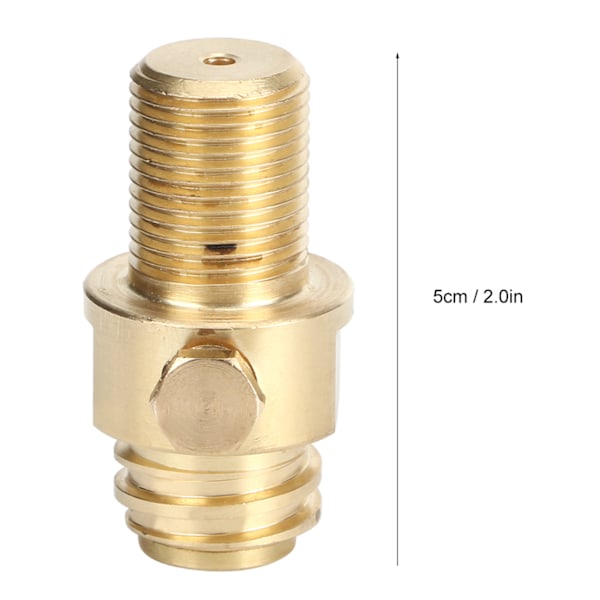 Sodacylinderventil CO2 Refill Adapter Converter M18X1.5 för Sodastream