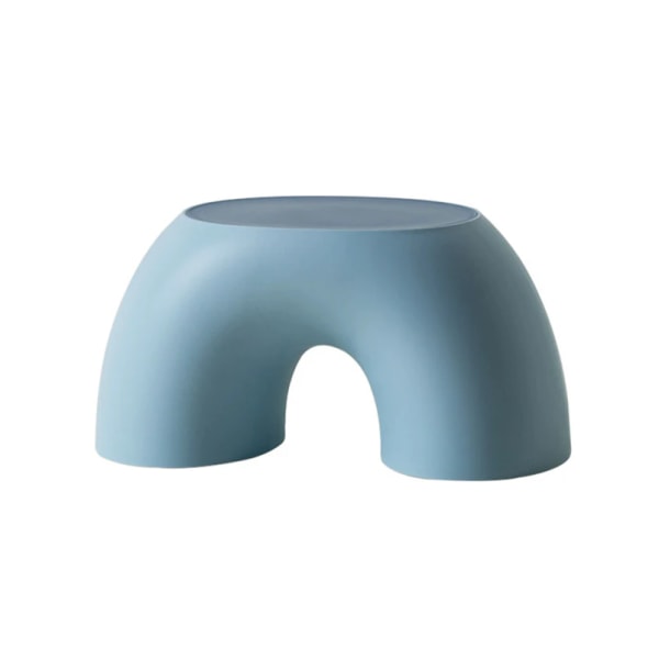 Creative Home Non-slip Kids Circular Rainbow Bench Stærk Utility fodskammel