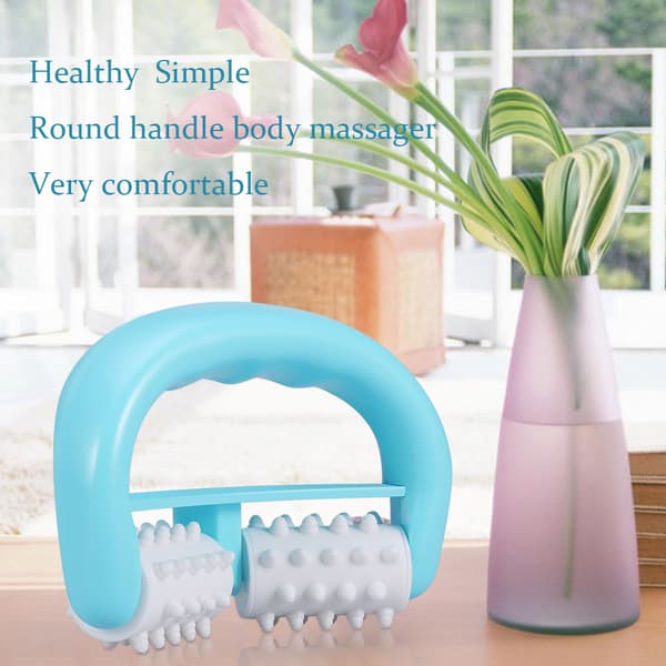 Handhållen Body Roller Massager Anticelluliter Triggerpointborste Muskelspänning Smärtlindring