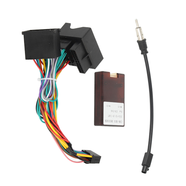 Auton virtajohtosarja Audio-kaapeliadapteri Canbus-laatikolla Korvaa F30/F10/X5/E46/E39/E53