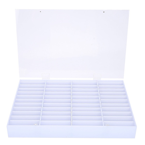 Tomme Spiktips Opbevaringsboks Klar Neglekunst Dekorationsbeholder Falske Negle Display Case