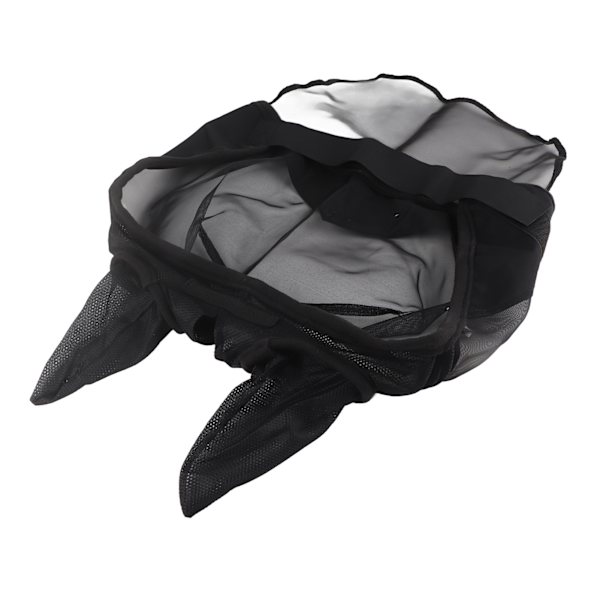 Hesteflue Maske Multifunktionel Polyester Åndbar og Behagelig Heste Mesh Maske til Hest