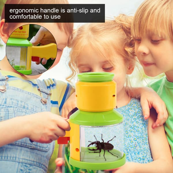 Børnehave Udendørs Insekt Observation Bug Catcher Viewer Forstørrelsesglas Børn