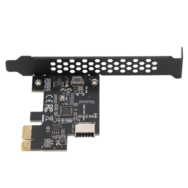 USB3.2 PCI E Riser-kort Keramiset kondensaattorit Kaksinkertainen suojaus Nopea siirtonopeus PCI E -tyyppi E Riser-kort PC:lle Musta
