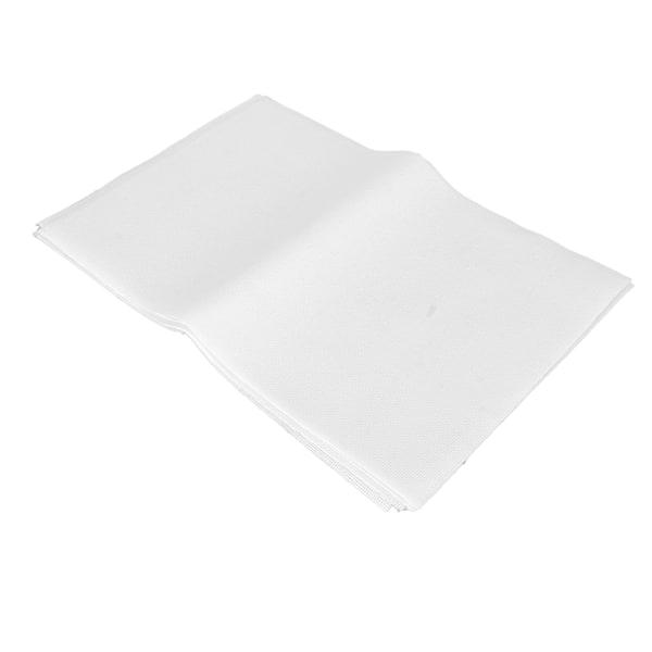 10 st Vita Broderityger 14 Count 30x45cm DIY Korsstygn Broderityg Bomull för Handarbete