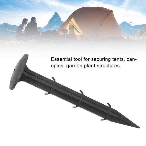 50 stk Plast Holdbar Have Camping Markise Baldakin Telt Pæl Stake Nagel (11cm)