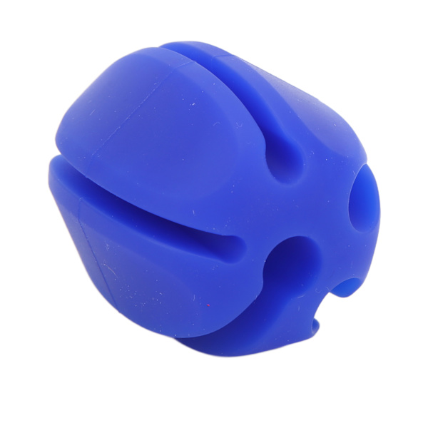 Fiskebalk Spö Ball Litet skydd Anti Collision Rod Retractor Ball FiskeredskapBlå