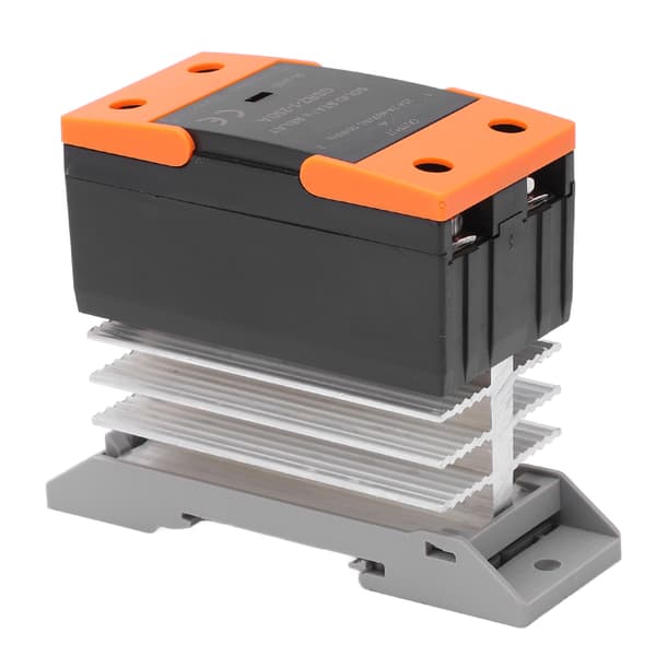 Solid State -rele SSR, tulo DC 3‑32V, lähtö AC 24‑480V, jäähdytyselementillä kotiin