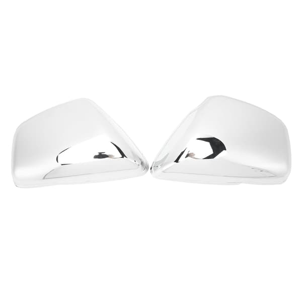 2 Pcs Left and Right Battery Side Cover Lightweight Sturdy Battery Side Guard Protector Replacement for Virago Chrome Plated
