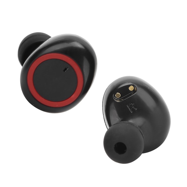 Y50 Trådlösa Bluetooth Hörlurar Bluetooth Öronsnäckor Stereo Hörlurar Bluetooth 5.0 Headset Svart Röd