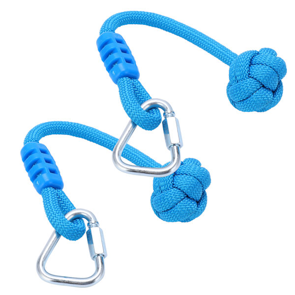 2 ST Swing Knot Rep vävd brokad för barn inomhus utomhus klättring aktivitet
