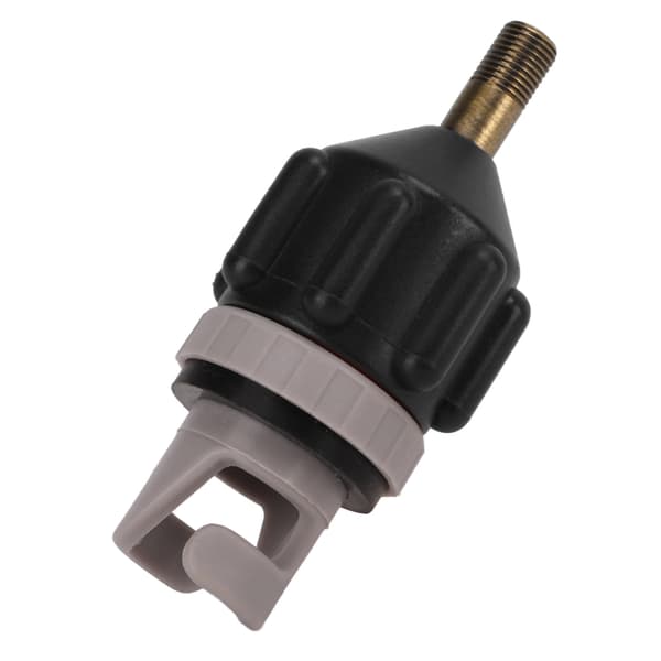 Valve Adapter High Pressure Resistance Lightweight Durable Convenient Conversion Air Pump Adapter Black