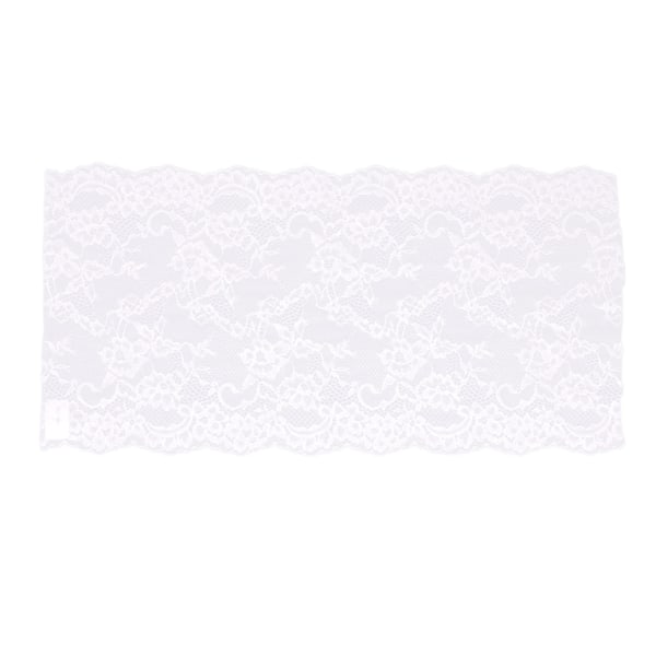 10 Yards Bred Spetskant Multi Purpose 4 Färger 23cm Bredd Mode Elegans Klädtillbehör Spets för Hushåll Rosa