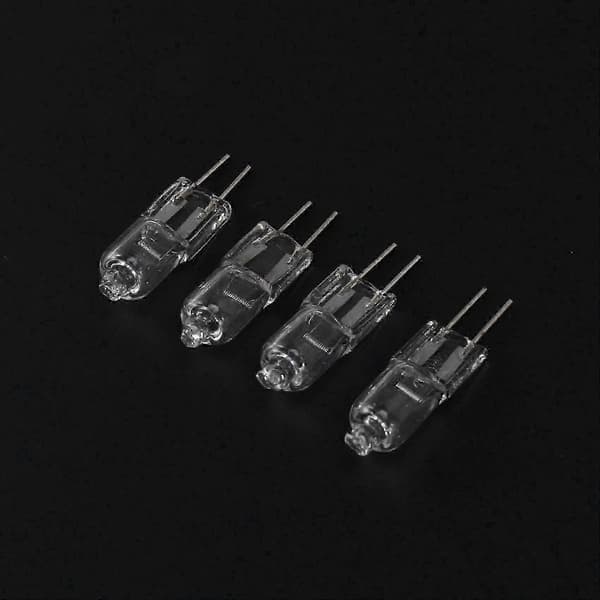 10 stk, G4 Halogenstiftlampe 12V 35W, Varmhvit Warm white