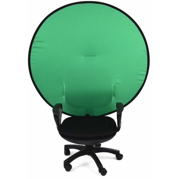 Fotografibakgrund 110 cm Green-screen bakgrundspanel med bärväska för fotostudiovideo, modell: 110 cm