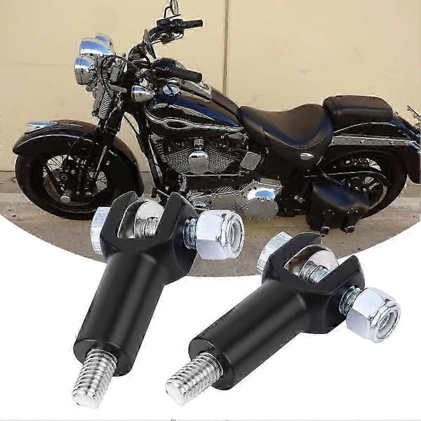 Fotpinner for Softail 2000-2006 - Passasjerfeste svart, par