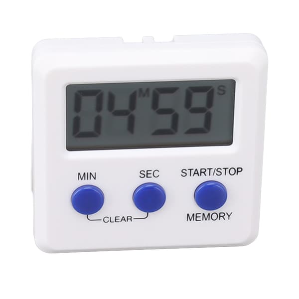 Digital Timer Læring Sport Elektronisk Timer Enkel Timer for Hjem Kjøkken Trening Baking Lektid