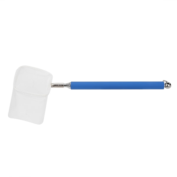 Justerbar mini-fiskenetstang til akvarietankrejer 20-57,5 cm udvidelig (blå firkant)