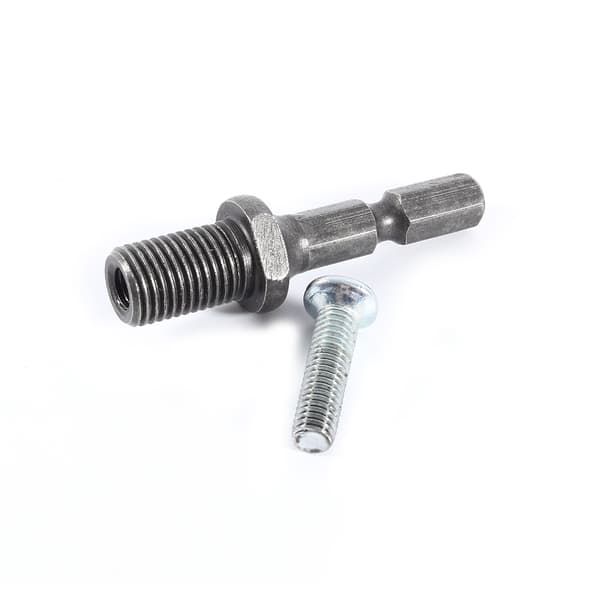 Hammarborrchuckadapter 3 8 24 UNF Hex Skaft med Skruv
