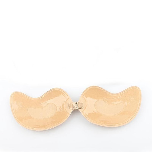 Silikon Brystvorte Deksel Pasties Klistremerker for Kvinner - Selvklebende BH Løftebånd - Usynlig Push Up Strapless BH (2 stk)