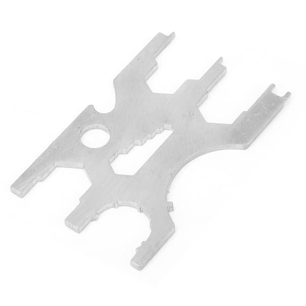 Rustfrit stål Scuba Diving Multi Tool Regulator Kreditkortssæt Reparationsudstyr