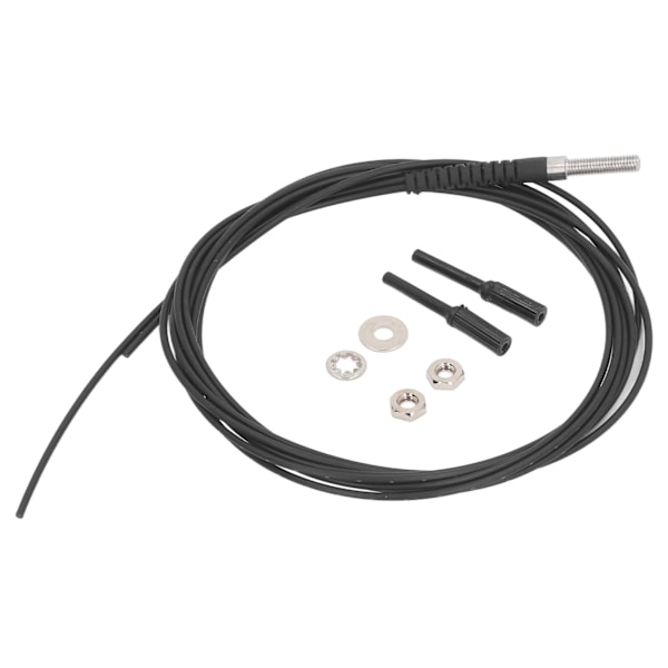 Fiberoptisk sensor 0 til 540 mm testområde M3 tråd lineær refleksjon optisk fibersensor sondeskabel