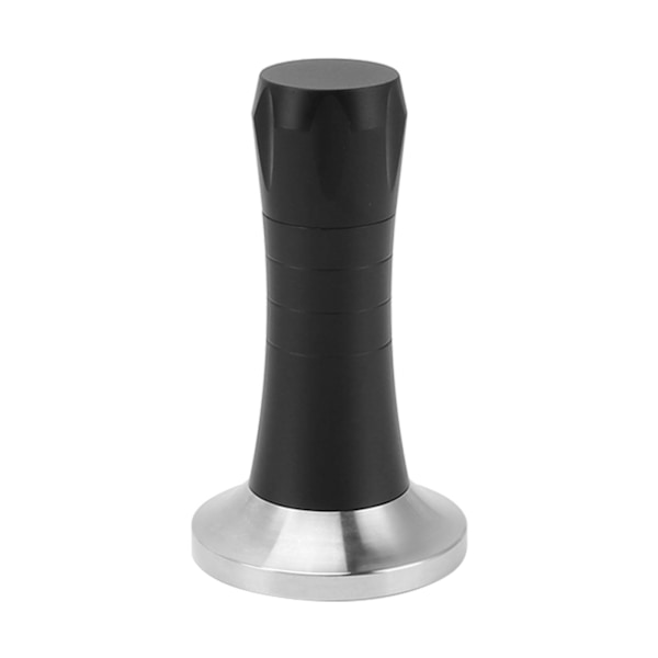 Coffee Tamper Omrörarsats Distributionsverktygssats 2 i 1 Handpressare för Home Svart 51mm