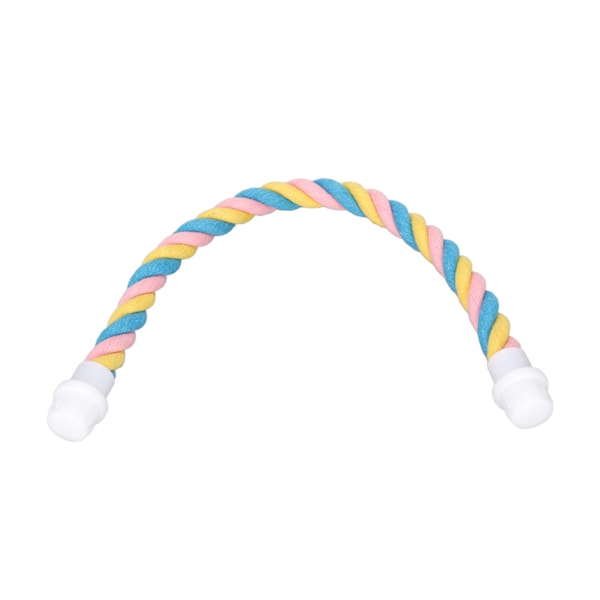 Fågelrepabborre Flerfunktionsfärgad bomullspapegoja Bekväma reppinnar för papegojor Parakiter Kakaduor och lovebirds 24 cm/9.4in