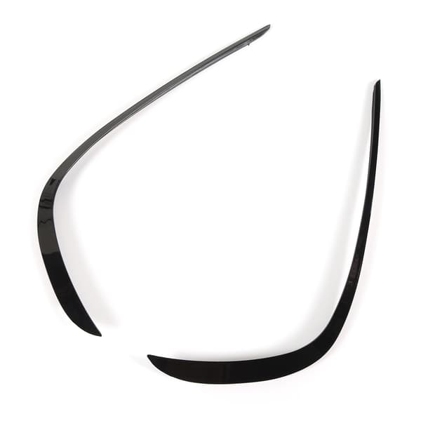 1 Par Frontfangerleppe Splitter Gloss Black Bilspoiler Diffuser Erstatning For Benz GLE‑Class W166 AMG‑Line C292
