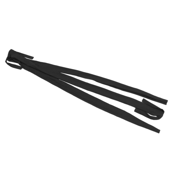 Hestehalepose Wrap Polyester Hold halehuden ren Let at flette Heste 3-rørs halepose til hest Sort