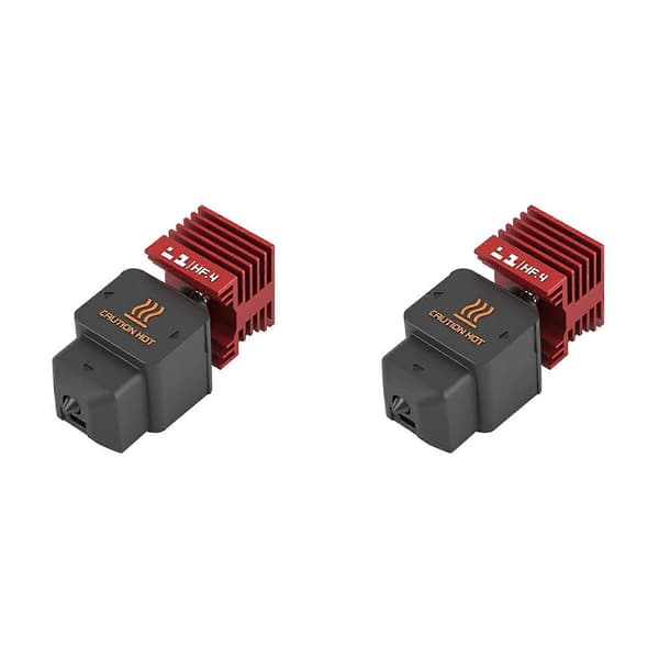 2X för Bambu Lab H2D Hotend High Flow Extruder Assembly H2D Nozzle Hf 0.4mm Hot End Printhead Uppgraderade reservdelar