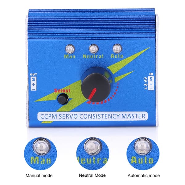 Elektronisk hastighedsregulator tester til RC fly, bil og båd