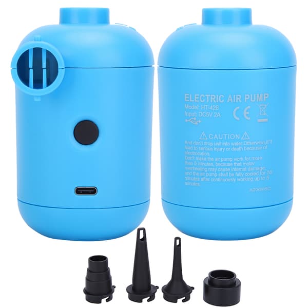 HT-426 USB Electric Air Pump Universal DC5V Inflator for Pneumatic Inflatable Bed Sofa Boat