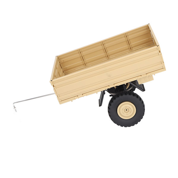 RC-biltrailer Fjärrstyrd Lastbärare för P06 Unimog Modell RC-bil Reservdelar Tillbehör Gul