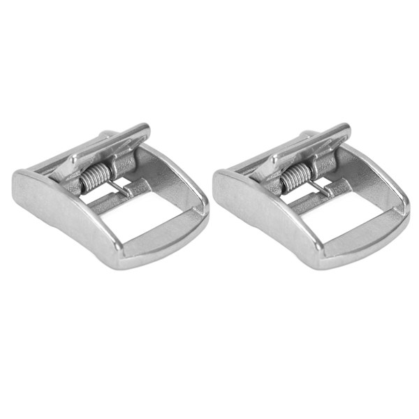 2st Pressspännen 316 Fjäderlåsspänne i rostfritt stål Lätt vävspännare 27mm