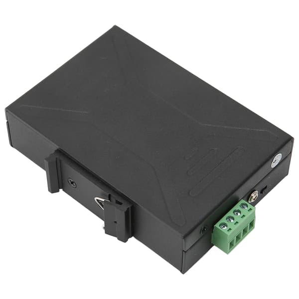 Industriell kvalitet 5-port Ethernet-switch med redundant strøm - DIN-skinnemontering