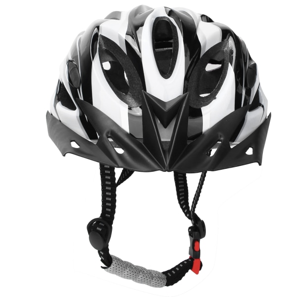 EPS Integreret Unisex Cykelhjelm Hovedbeskytter Cykeleudstyr Tilbehør Sort Hvid