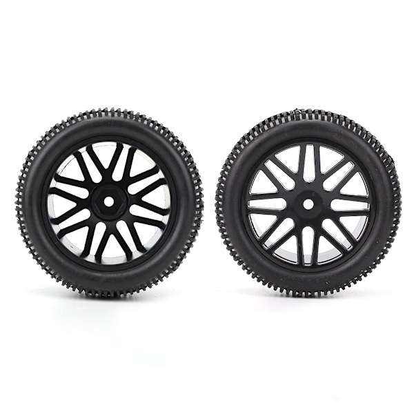 4 st Däck Däckmodifieringstillbehör Ersättning 85 mm för Universal 1/10 RC Bil Svart