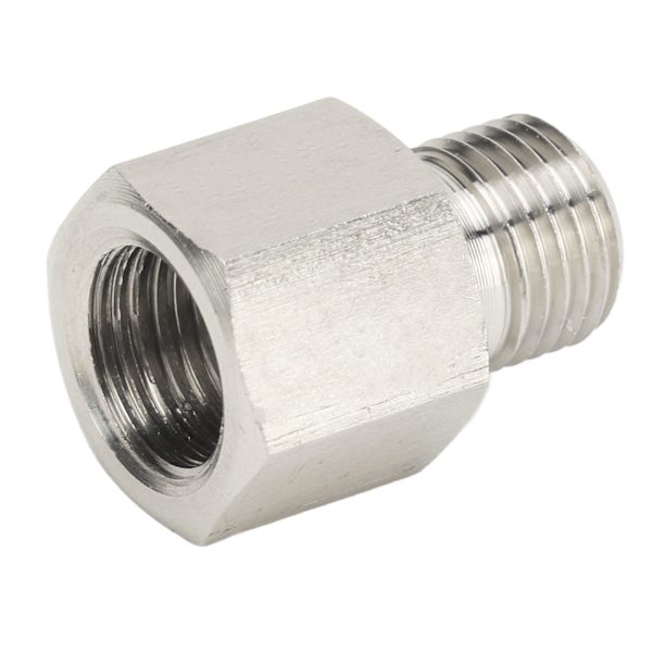 Paineanturin lähetysadapter Tiivis ruostumaton teräs 1/8in NPT naaras M10x1.0 urosadapterilla ja tiivisteellä