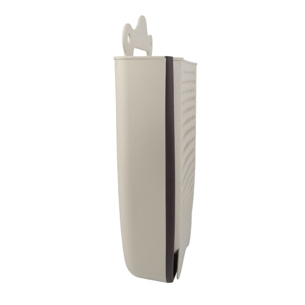 Hanging Plastic Laundry Basket Foldable Space-Saving Dirty Clothes Hamper Wall Mounted Clothes Basket for Bathroom XL