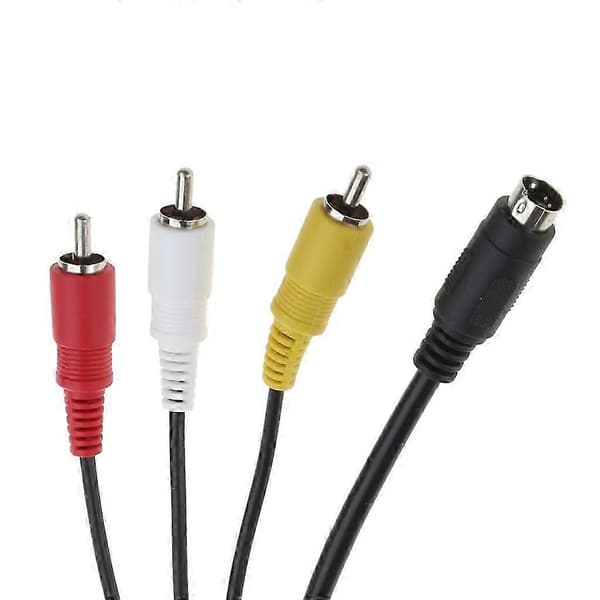 Højkvalitets Mini USB til 3-RCA-stikkabel kompatibel med Handycam-videokameraer DCR-DVD DCR-HC DCR-SR DCR-SX DEV HDR-CX HDR-HC
