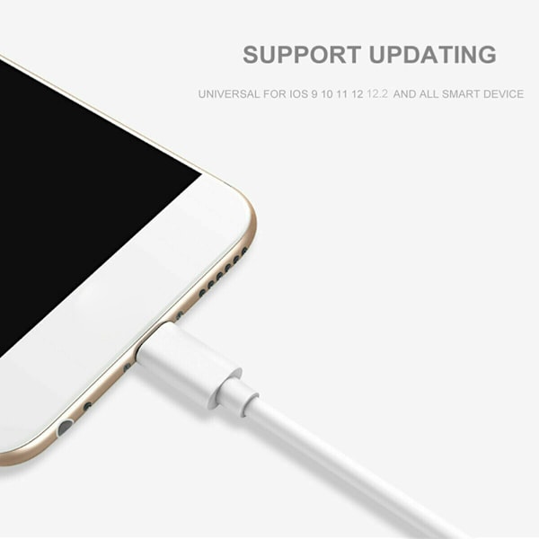 Adapter for Lightning til hodetelefonuttak 3,5 mm hodetelefonadapterkontakt for iPhone 7