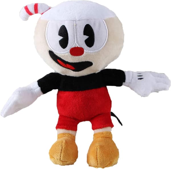 st Cuphead plysjbamser Mugman spillbamser eventyr myk[LD]