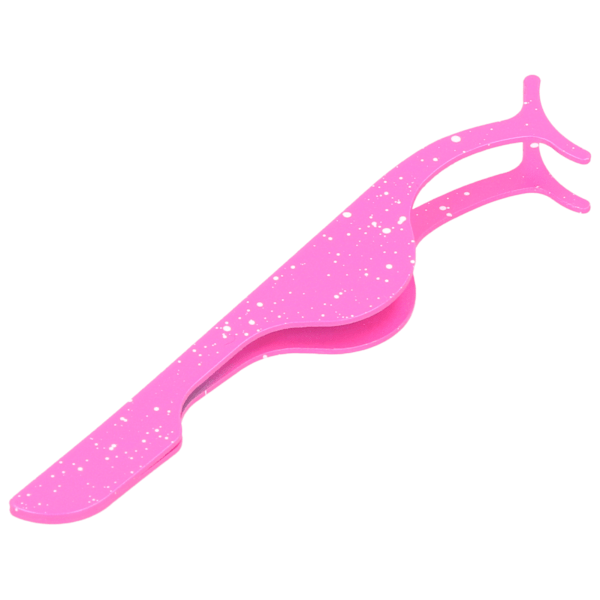 Lashes Applicator Tool Rostfritt stål Lösögonfransar Extra Clip Adjusting Applicator Vit