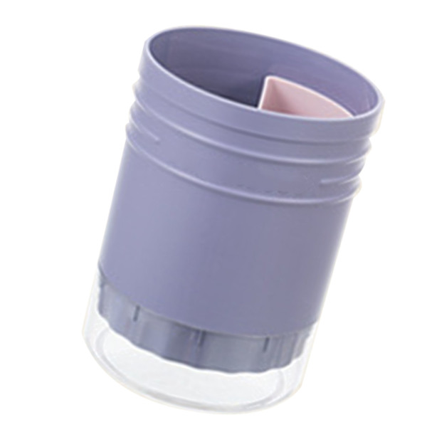 Round Chopstick Drainer Household Multifunctional Kitchen Tableware Draining Rack Container Purple