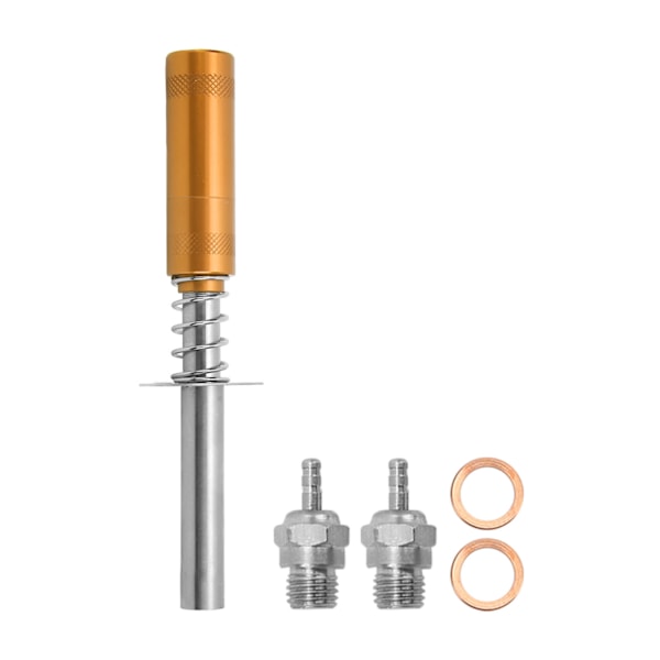 Glödstift Tändare RC motorstartare med N3 glödstift för RC oljedrivet bilfartyg Metanol EngineGold