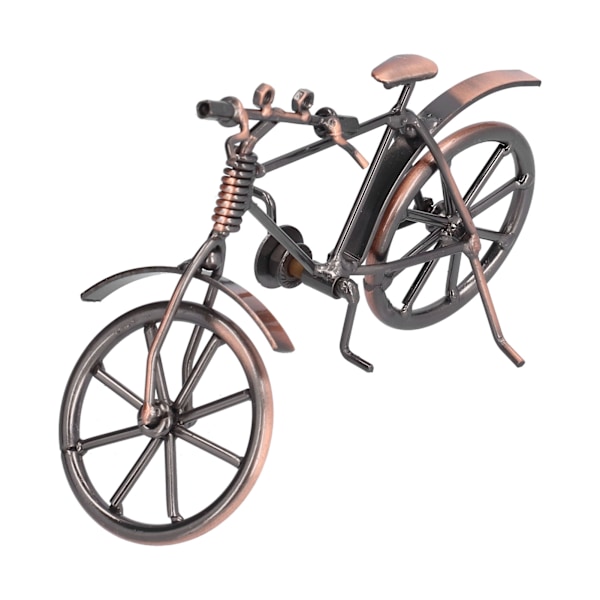 Cykeldekoration Retro Jernhåndværk Roterende Cykelmodeller Ornamenter til Boligindretning