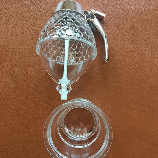 Honning sirup dispenser krukke for kopper, kjøkkenoppbevaring 200 ml