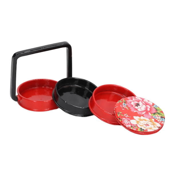 Nukkekodin piknikkori 1:12 mittakaavassa mini luonnollinen seos miniatyyrikori Ammattimainen nukkekori nukkekodille 1:12