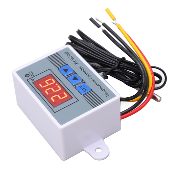 Digital temperaturregulator Termostat Värme Kyla Switch med vattentät sond 10A 12V 120W
